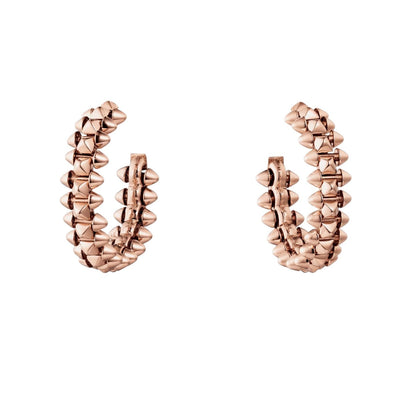 [AuraEcho]CLASH SMALL HOOP EARRINGS
