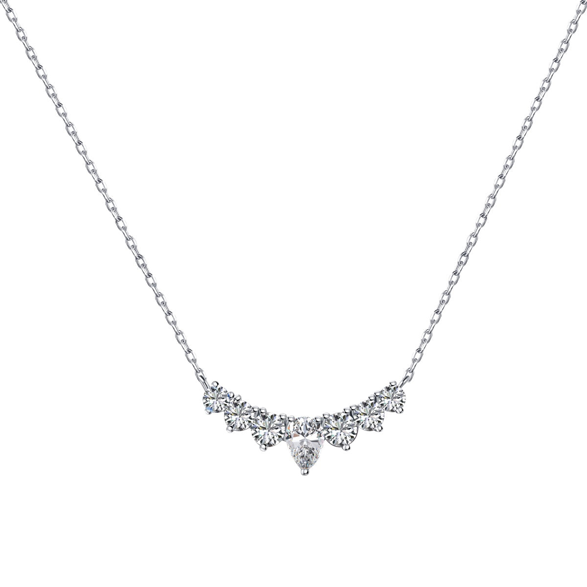 [AuraEcho]Dainty Colorful Heart Necklace