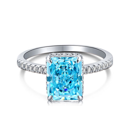 [AuraEcho]4.0 Carat Luxurious Engagement Ring
