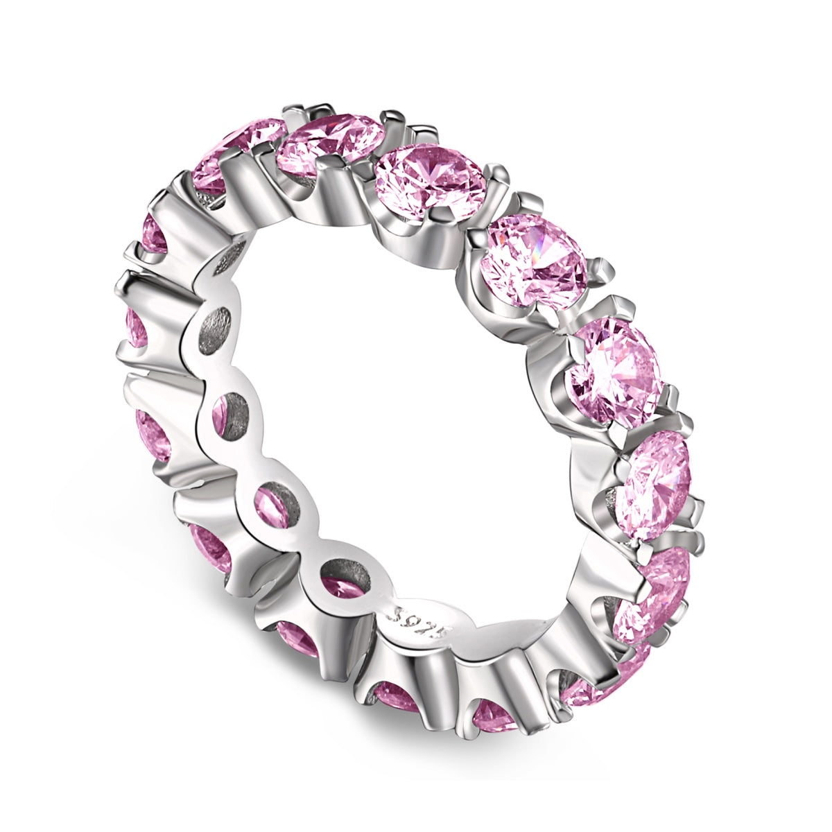 [AuraEcho]Eternity Round Cut Tennis Ring