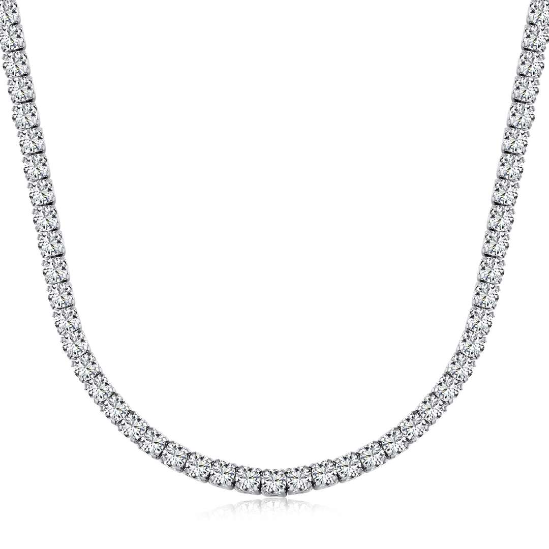 [AuraEcho]Elegant Tennis Chain Necklace