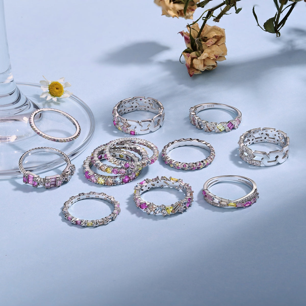 [AuraEcho]Energetic Elegant Radiant Cut Party Ring