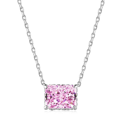 [AuraEcho]Luxurious Square Shape Colorful Necalack