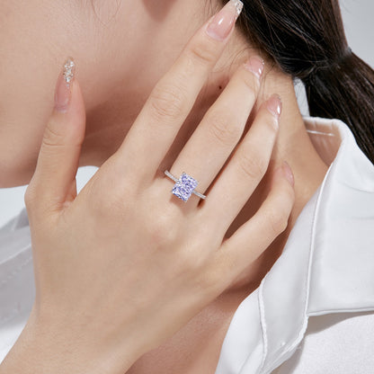 [AuraEcho]4.0 Carat Luxurious Engagement Ring