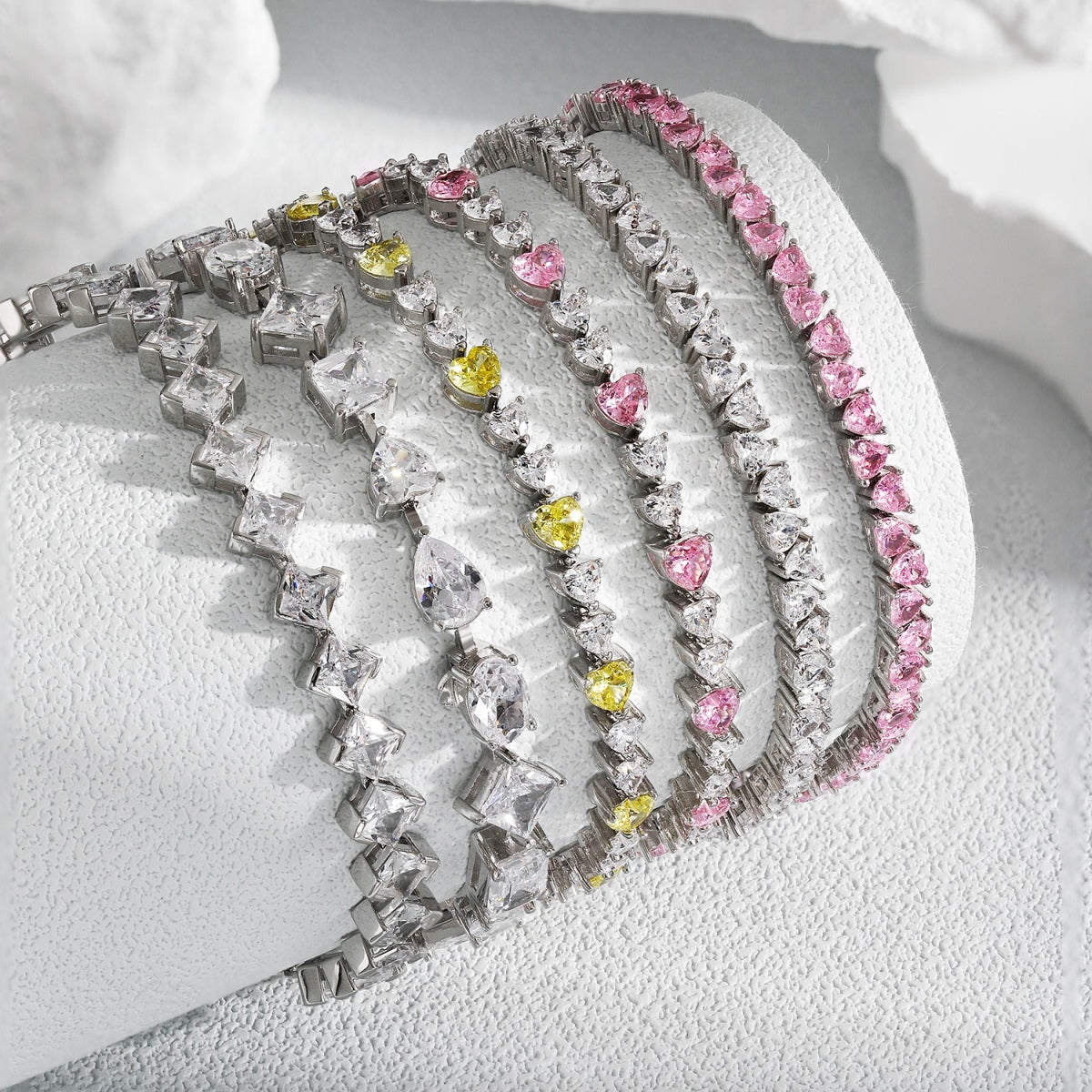 [AuraEcho]Unique Exquisite Multi Cut Daily Bracelet