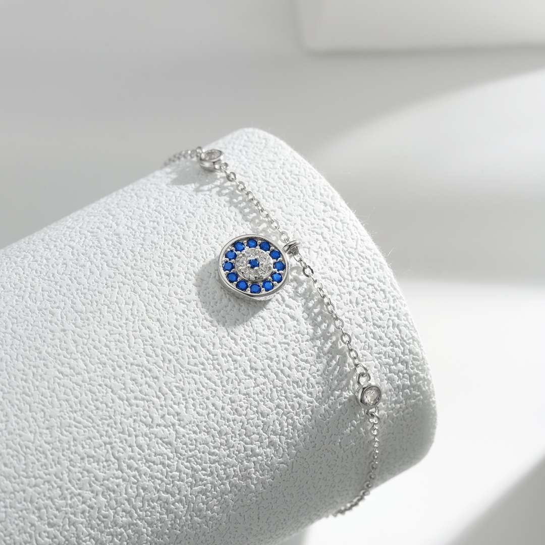 [AuraEcho]Devil's Eye Round Shape Bracelet