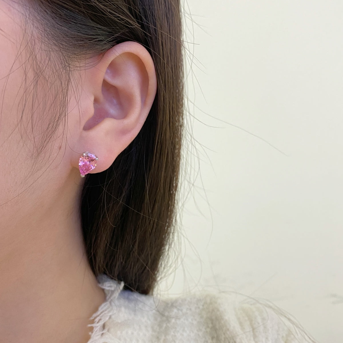 [AuraEcho]Ornate Water Drop Shape Earrings
