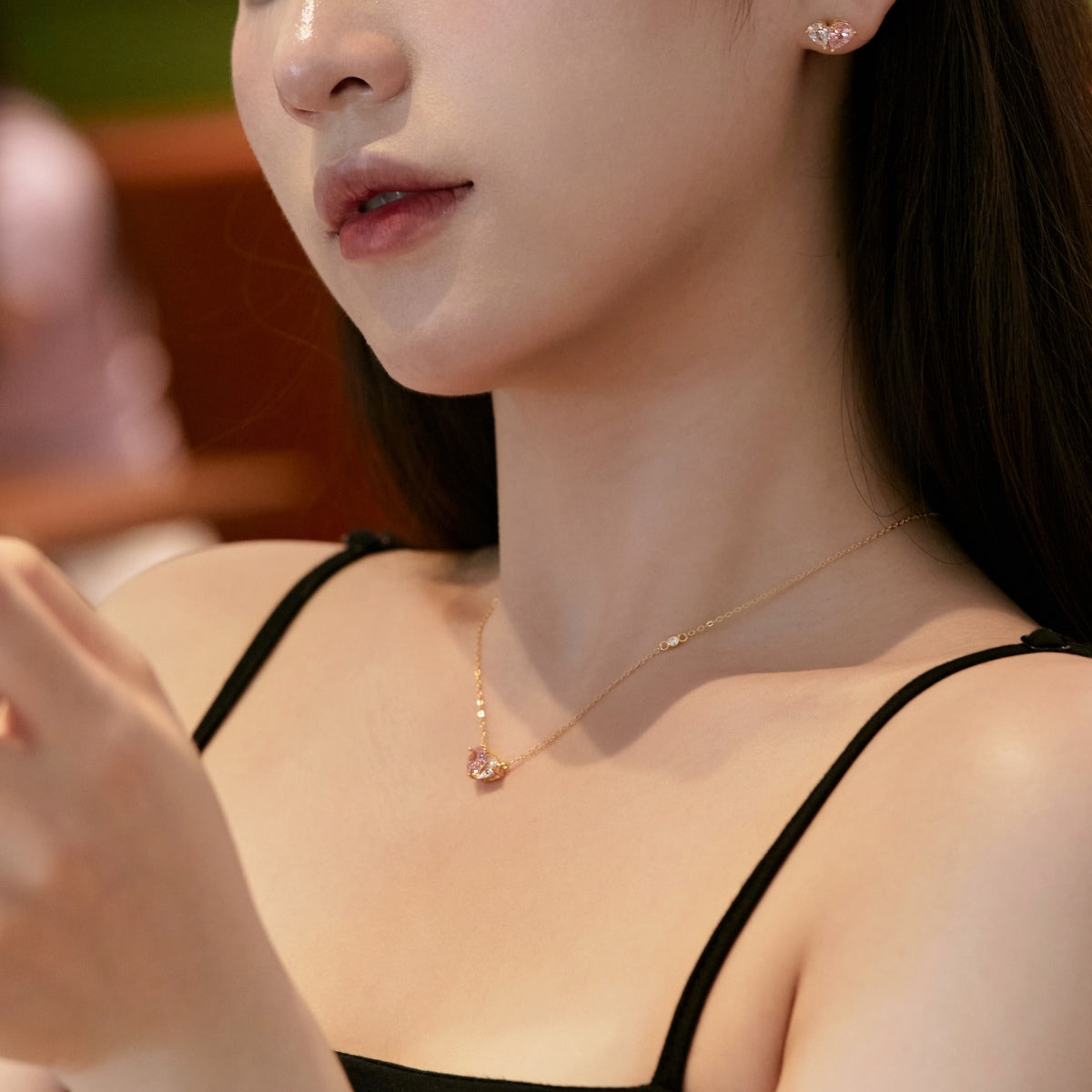 [AuraEcho]Unique Heart Shape Necklace