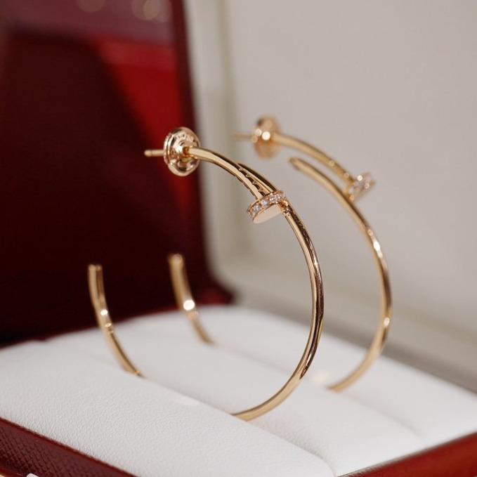 [AuraEcho]JUSTE EARRINGS DIAMONDS 1.8MM