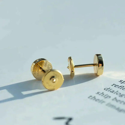 [AuraEcho]LOVE EARRINGS GOLD 10MM