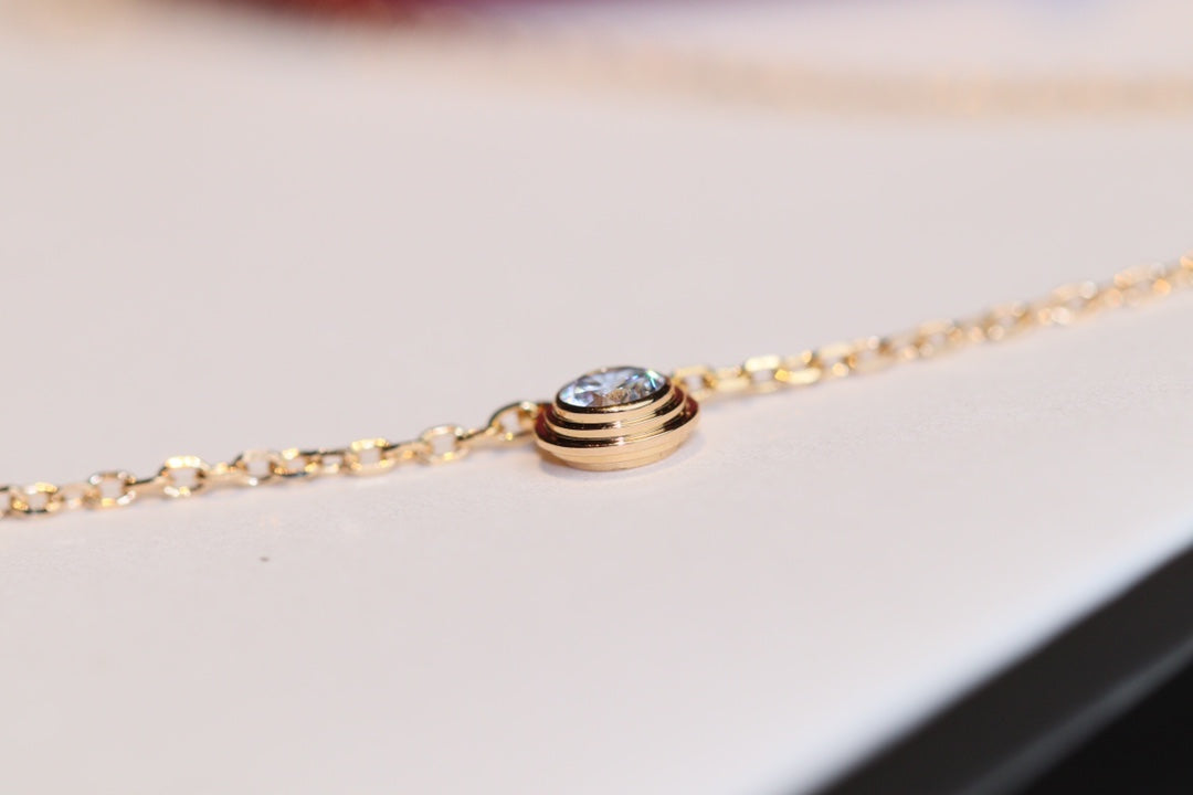 [AuraEcho]DAMOUR DIAMOND NECKLACE