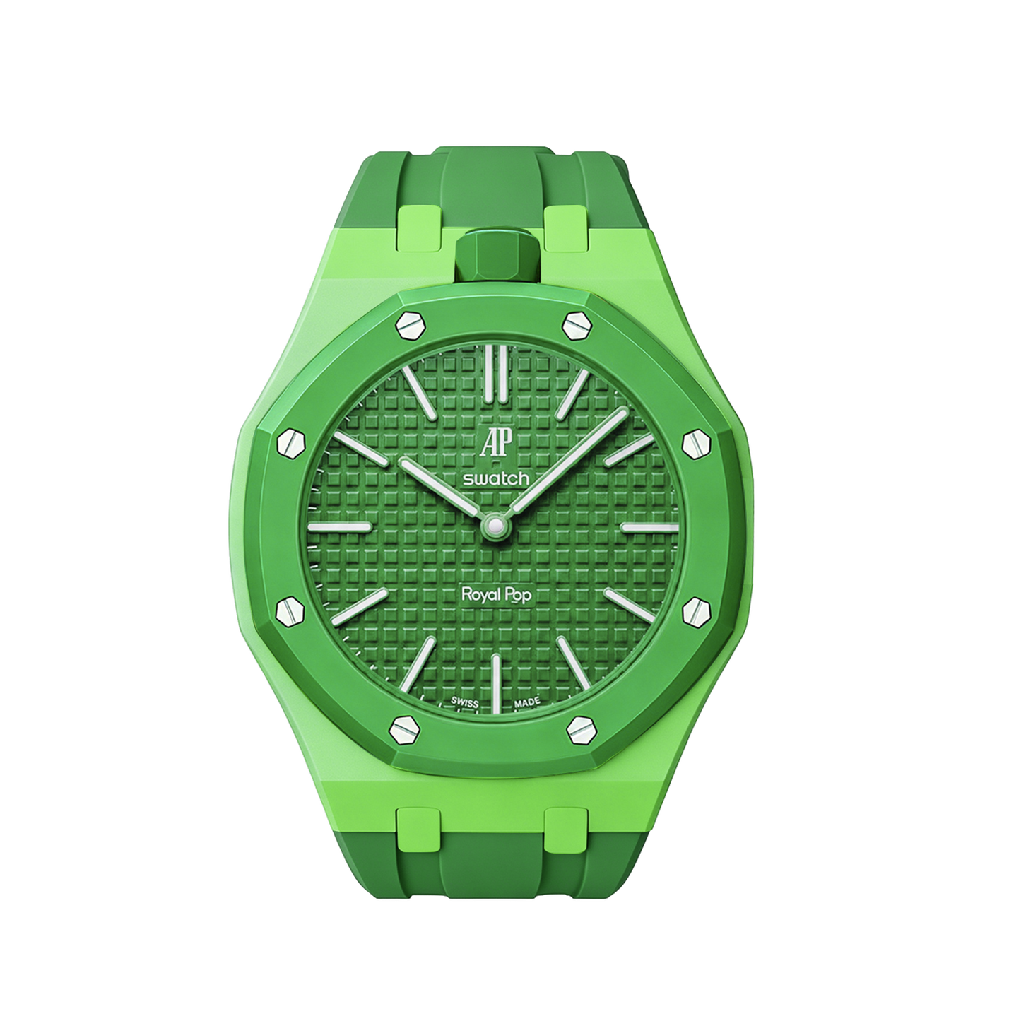[AuraEcho]Royal Oak Pop Exclusive Bioceramic Case & Silicone Strap Mix Color