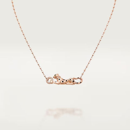 [AuraEcho]PANTHERE FULL DIAMOND NECKLACE