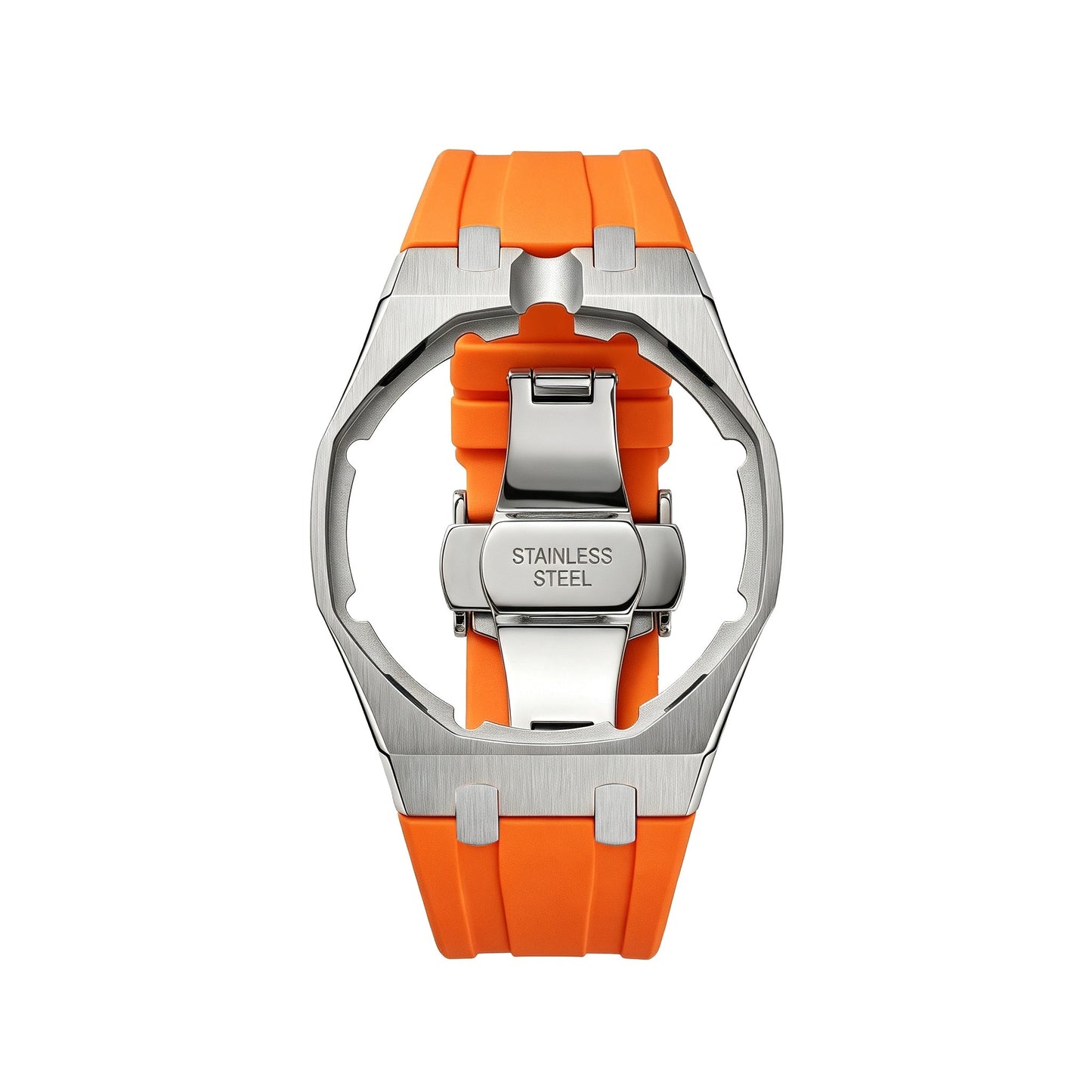[AuraEcho]Royal Oak Pop Exclusive Steel Case & Silicone Strap With Cradle