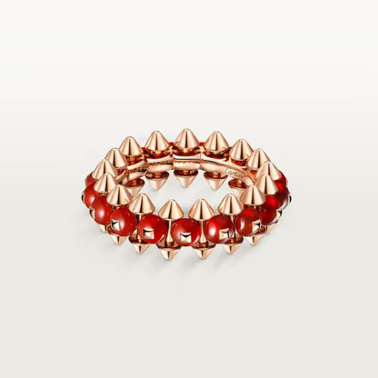 [AuraEcho]CLASH 7.9MM AGATE CHALCEDONY RING