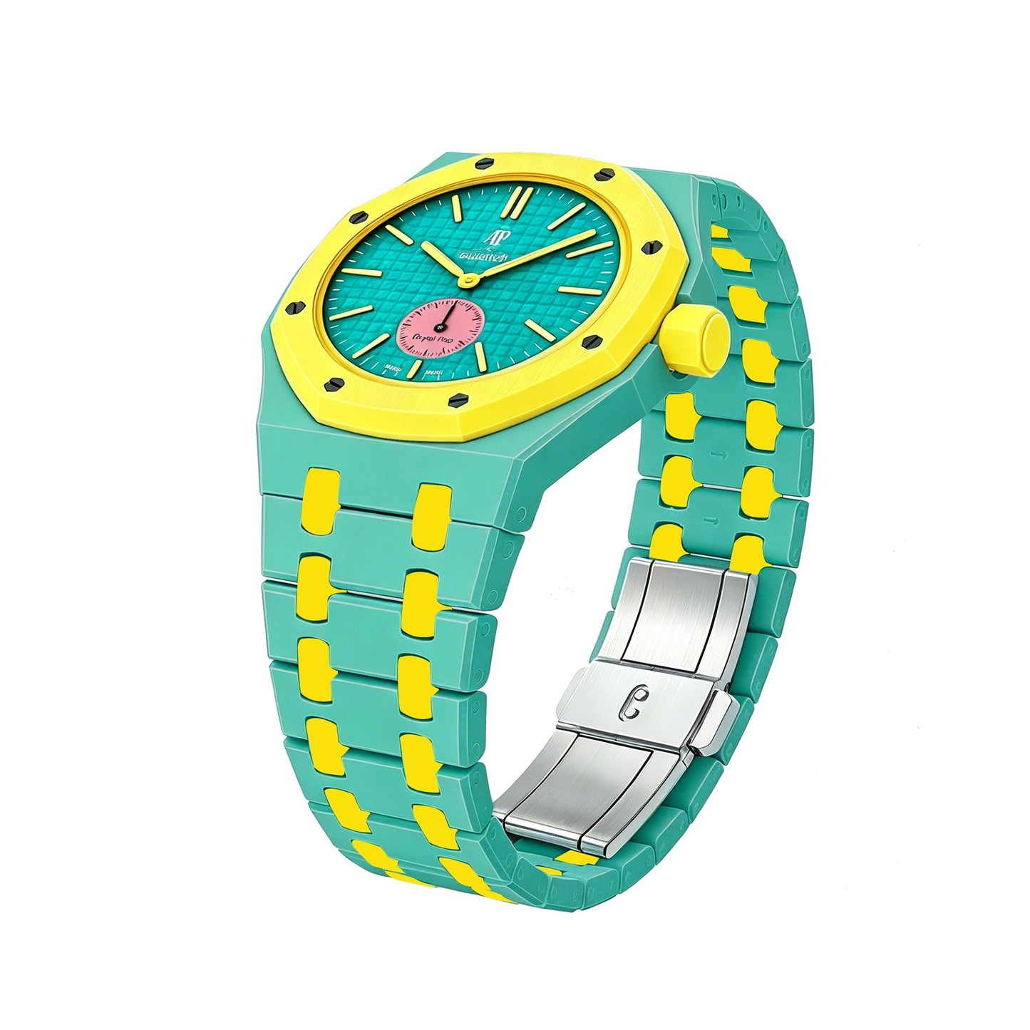 [AuraEcho]Royal Oak Pop Exclusive Bioceramic Case & Bioceramic Strap Mix Color