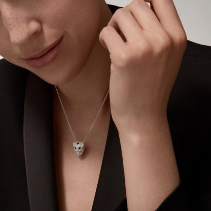 [AuraEcho]PANTHERE FULL DIAMOND NECKLACE