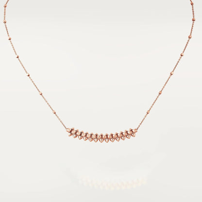 [AuraEcho]CLASH PINK GOLD NECKLACE