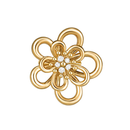 [AuraEcho] FLOWERLACE RING 5 DIAMONDS