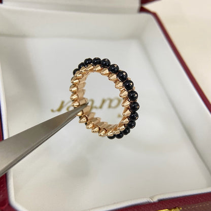[AuraEcho]CLASH 7.9MM AGATE CHALCEDONY RING