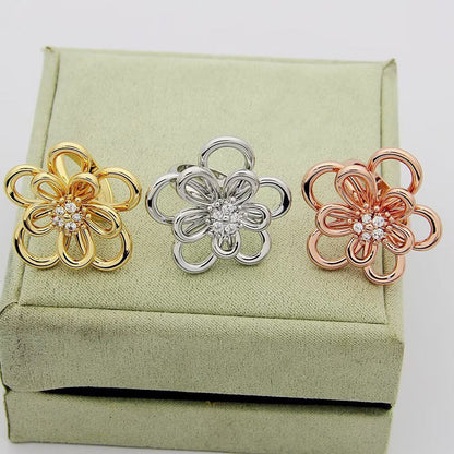 [AuraEcho] FLOWERLACE RING 5 DIAMONDS