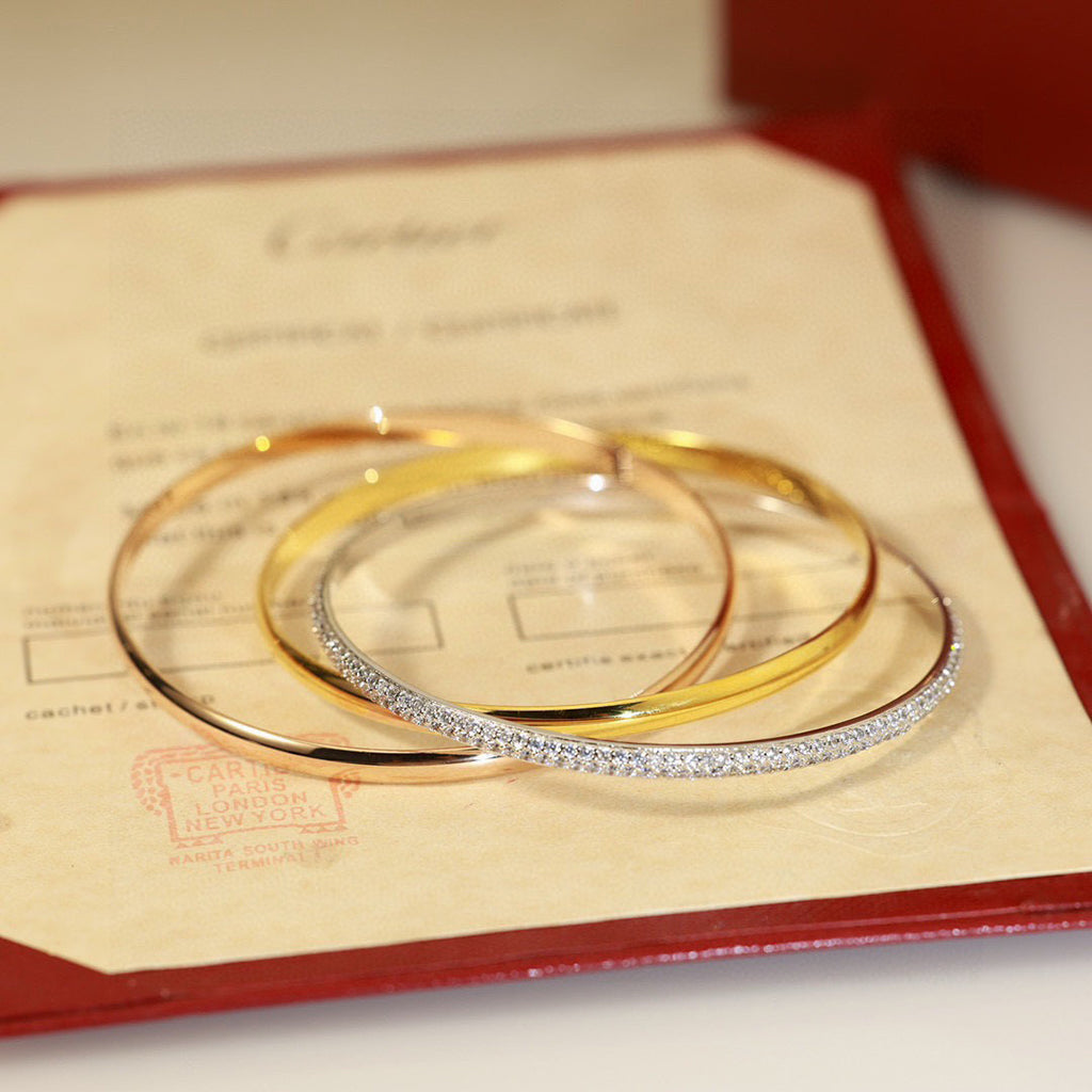 [AuraEcho]TRINITY 2.8MM SMALL BRACELET