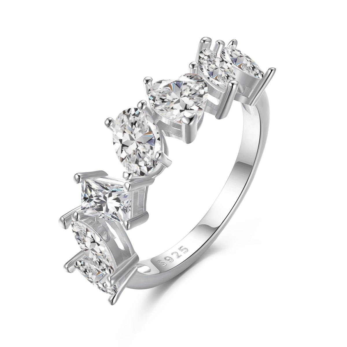 [AuraEcho]Delicate Multi Cut Ring