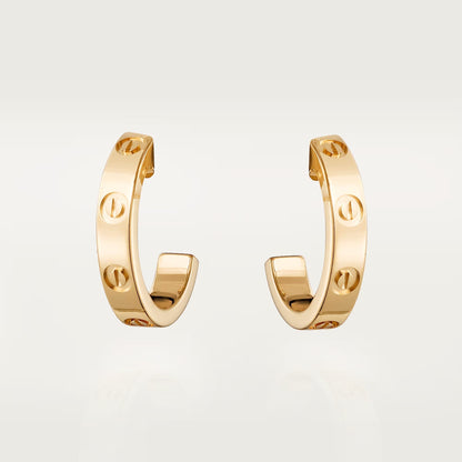 [AuraEcho]LOVE EARRINGS 2.65 MM NO DIAMOND SMALL