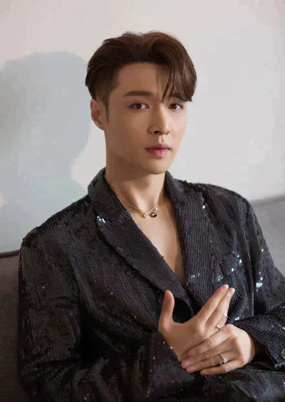 [AuraEcho]JEUX DE ROSE GOLD DIAMOND NECKLACE