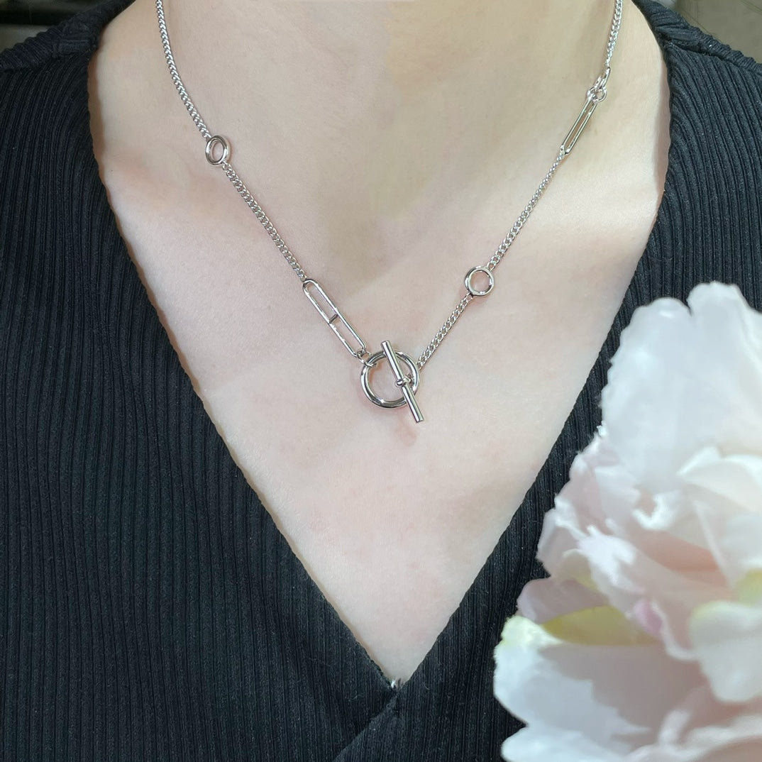 [AuraEcho]HM STERLING CHAINE D'ANCRE HEART