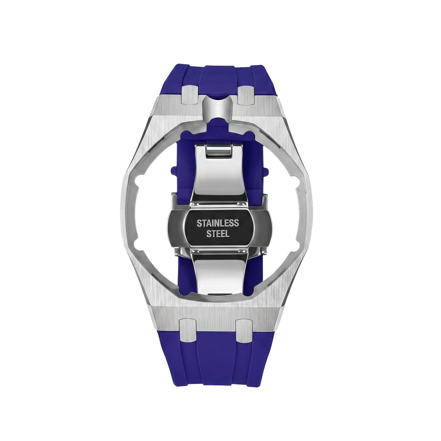 [AuraEcho]Royal Oak Pop Exclusive Steel Case & Silicone Strap With Cradle