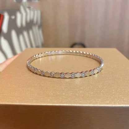 [AuraEcho]BEE LOVE SILVER DIAMOND BRACELET