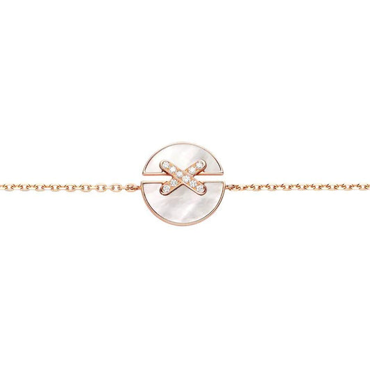 [AuraEcho]JEUX DE BRACELET MOP PINK GOLD DIAMONDS