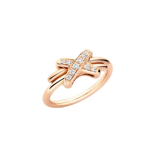 [AuraEcho]JEUX DE PINK GOLD DIAMOND RING