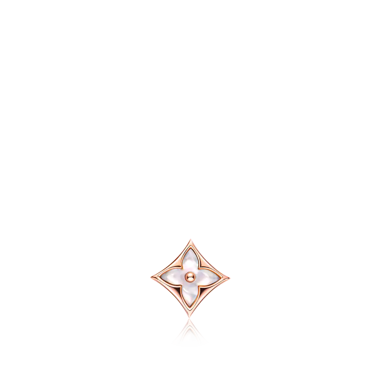 [AuraEcho]STAR MOP PINK GOLD EARRINGS