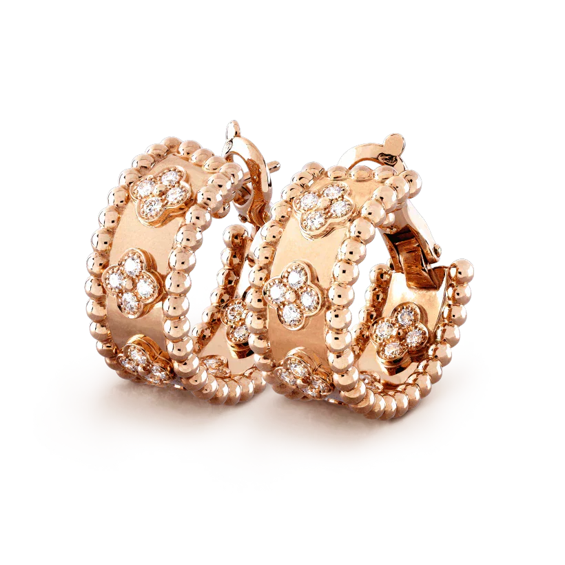 [AuraEcho]PERLEE DIAMOND EARRINGS