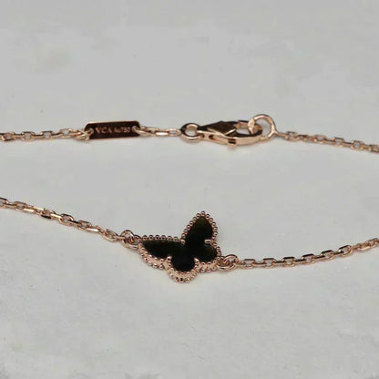 [AuraEcho]BUTTERFLY ONYX  BUTTERFLY BRACELET
